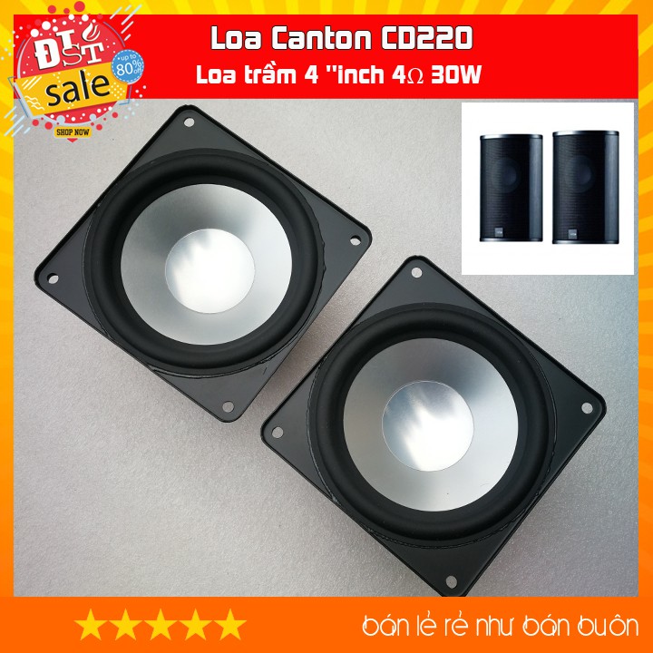 Loa Canton CD220 Loa trầm 4 inch 4Ω 30W