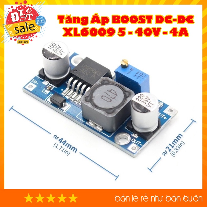 Module Tăng Áp BOOST DC-DC XL6019 ( XL6009 ) 5 - 40V - 4A